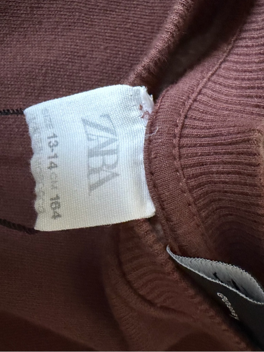 Preloved Brown Mickey Mouse Crewneck Sweater dress. - Picture 3 of 3